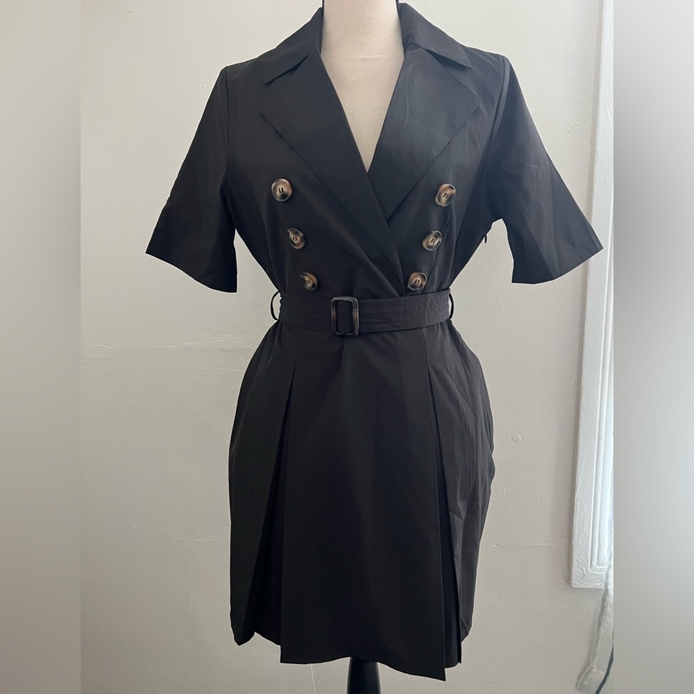 Black Mini Dress V Neck Size 4
